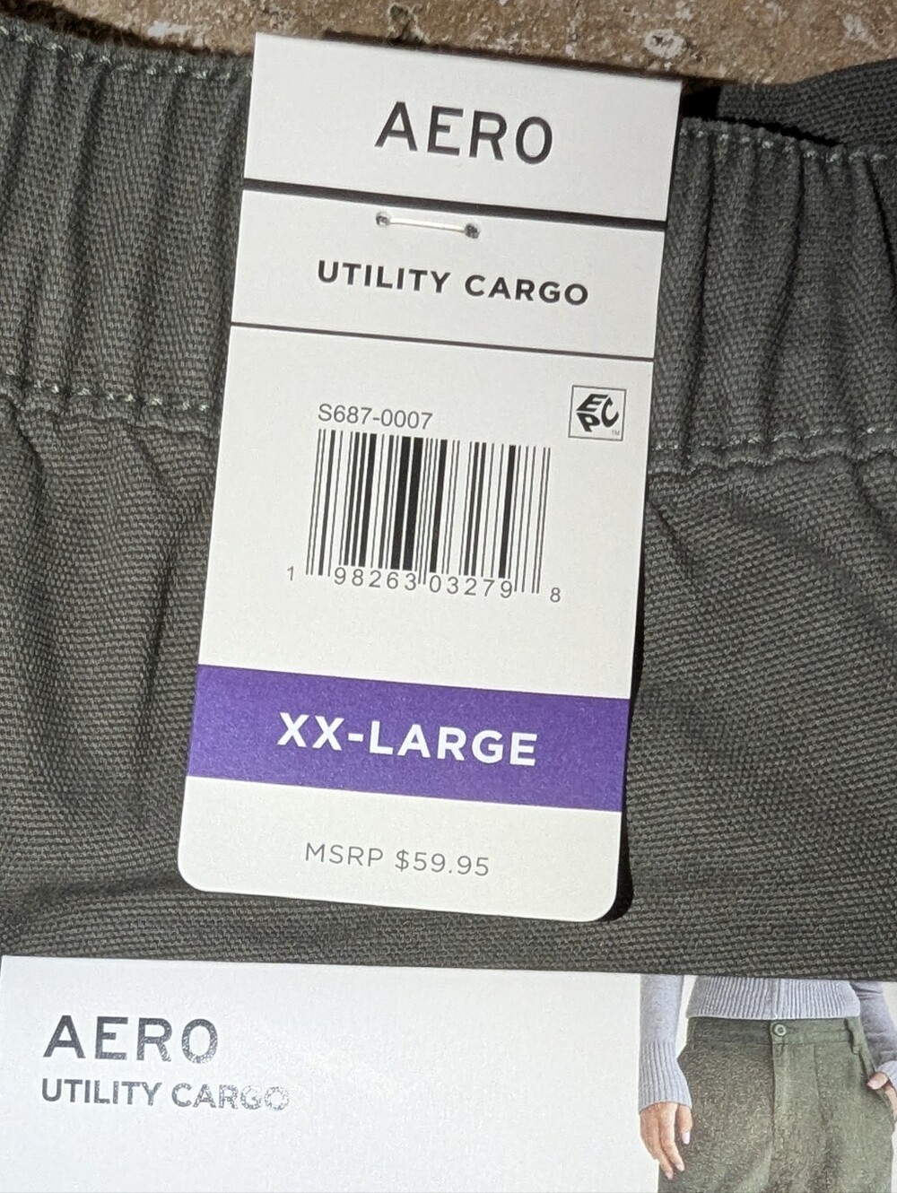 Aeropostale Utility Cargo Pants in Olive